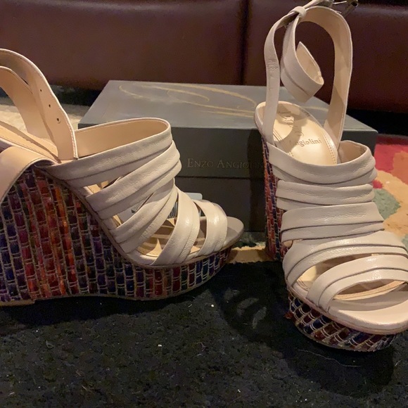Enzo Angiolini Shoes - Perfect summer wedges!